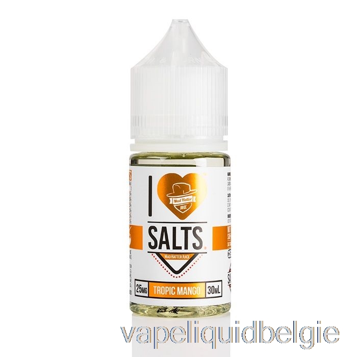 Vape Smaken Tropische Mango - Ik Hou Van Zouten - 30ml 50mg